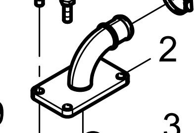 612630530018 Inter-cooler Water Pipe Baudouin High Quality OEM