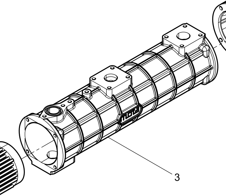 15049030R Oil Cooler Cap Baudouin High Quality OEM