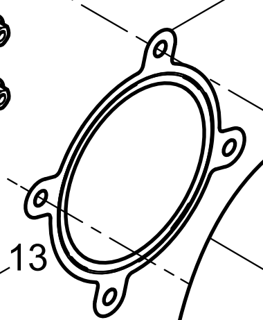330210000028 Gasket Baudouin High Quality OEM