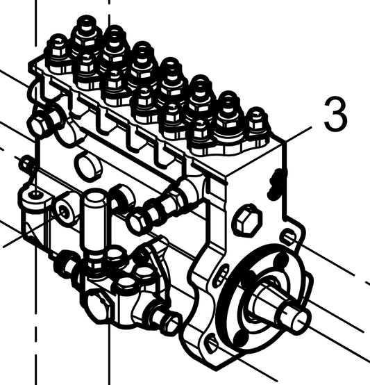 612601080729 Fuel Injection Pump Baudouin High Quality OEM