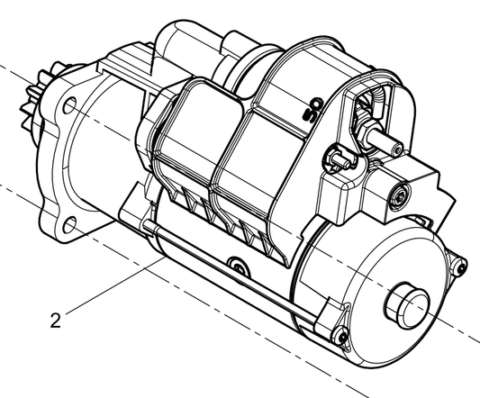612630030277 Starter Motor Baudouin High Quality OEM