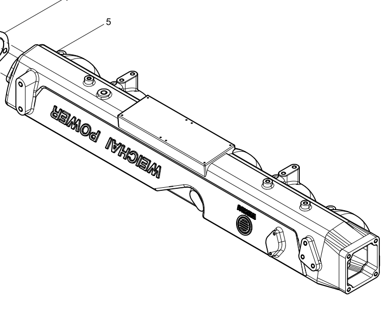 612630120238 Intake Manifold Baudouin High Quality OEM