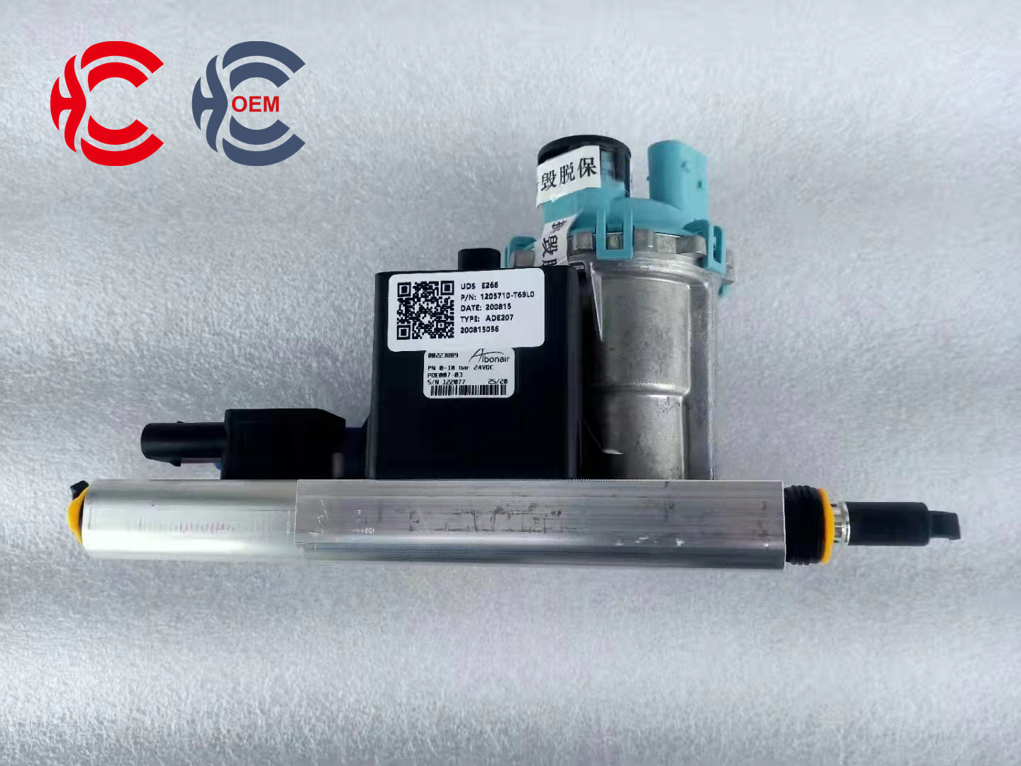 OEM: 1205710-T69L0 DINEX AIBONAIRMaterial: ABS metalColor: black silverOrigin: Made in ChinaWeight: 1000gPacking List: 1* Adblue Pump More ServiceWe can provide OEM Manufacturing serviceWe can Be your one-step solution for Auto PartsWe can provide technical scheme for you Feel Free to Contact Us, We will get back to you as soon as possible.