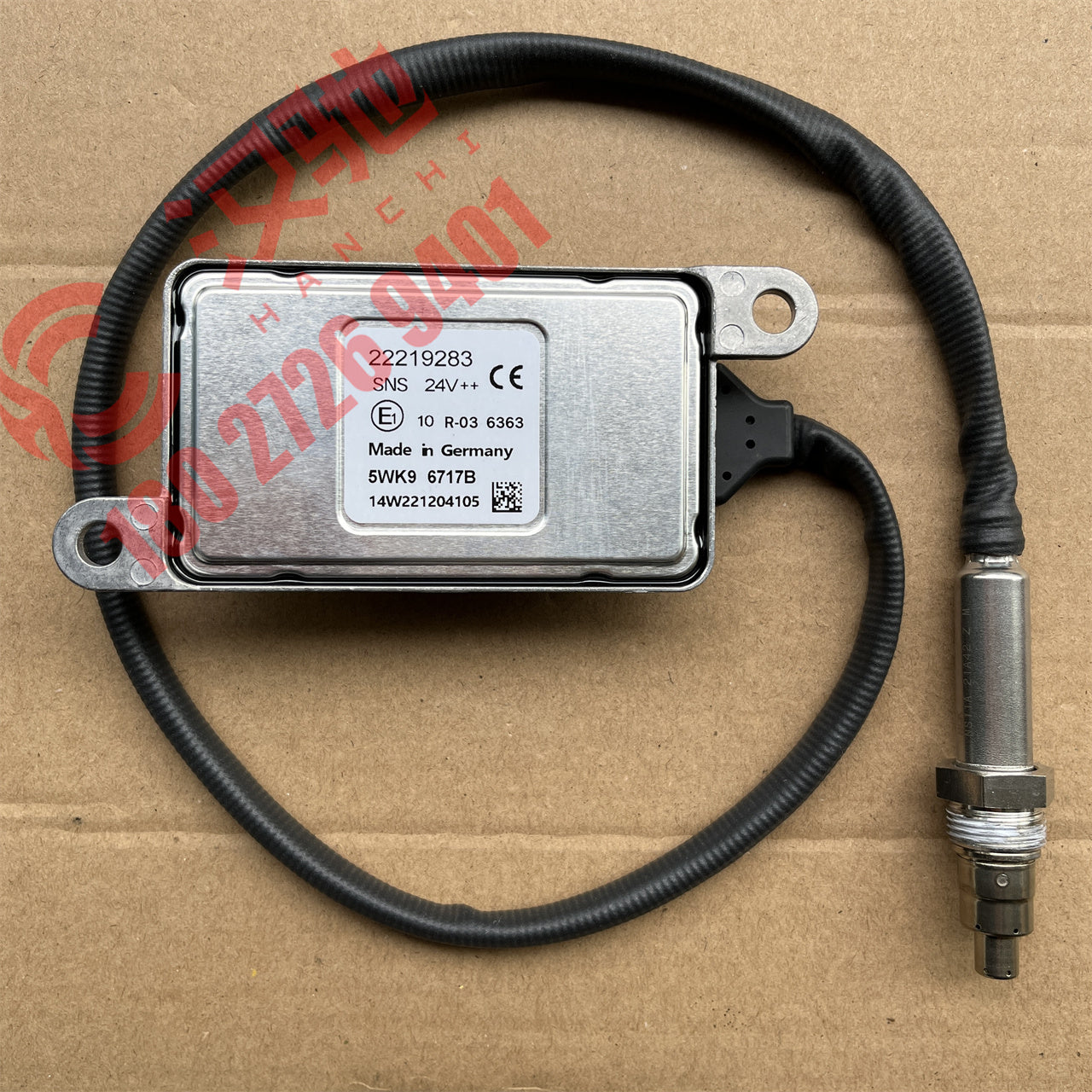 OEM: 5WK9 6717B 22219283Material: ABS metalColor: black silverOrigin: Made in ChinaWeight: 400gPacking List: 1* Nitrogen oxide sensor NOx More ServiceWe can provide OEM Manufacturing serviceWe can Be your one-step solution for Auto PartsWe can provide technical scheme for you Feel Free to Contact Us, We will get back to you as soon as possible.