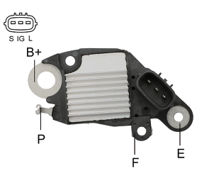 OEM: 311-100 01-069 61006317 ARD2169Material: ABS MetalColor: Black SilverOrigin: Made in China, OEM for BOSCH, DENSO, BorgWarner, Valeo.Weight: 200gPacking List: 100* Voltage Regulator More ServiceWe can provide OEM Manufacturing serviceWe can Be your one-step solution for Auto PartsWe can provide technical scheme for you Feel Free to Contact Us, We will get back to you as soon as possible.