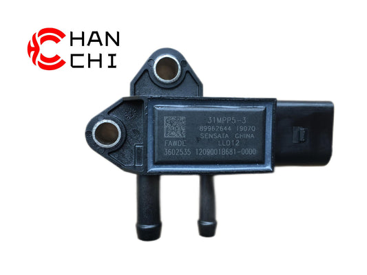 OEM: 31MPP5-3 3602535 1209001B681-0000 89962644Material: ABSColor: blackOrigin: Made in ChinaWeight: 100gPacking List: 1* Diesel Particulate Filter Differential Pressure Sensor More ServiceWe can provide OEM Manufacturing serviceWe can Be your one-step solution for Auto PartsWe can provide technical scheme for you Feel Free to Contact Us, We will get back to you as soon as possible.