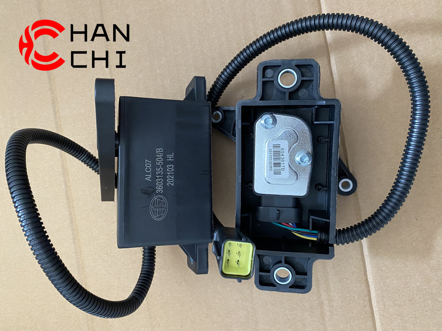 【Description】---☀Welcome to HANCHI☀---✔Good Quality✔Generally Applicability✔Competitive PriceEnjoy your shopping time↖(^ω^)↗【Features】Brand-New with High Quality for the Aftermarket.Totally mathced your need.**Stable Quality**High Precision**Easy Installation**【Specification】OEM:3603135-504BMaterial:ABSColor:blackOrigin:Made in ChinaWeight:1000g【Packing List】1* Electronic Accelerator Pedal 【More Service】 We can provide OEM service We can Be your one-step solution for Auto Parts We can provide te