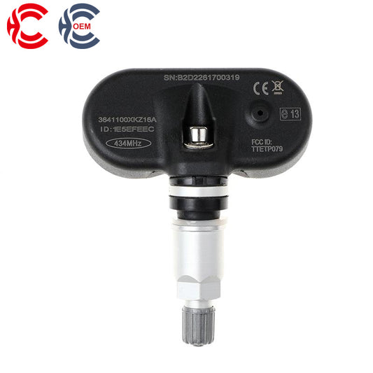 OEM: 3641100XKZ16AMaterial: ABS MetalColor: Black SilverOrigin: Made in ChinaWeight: 200gPacking List: 1* Tire Pressure Monitoring System TPMS Sensor More ServiceWe can provide OEM Manufacturing serviceWe can Be your one-step solution for Auto PartsWe can provide technical scheme for you Feel Free to Contact Us, We will get back to you as soon as possible.