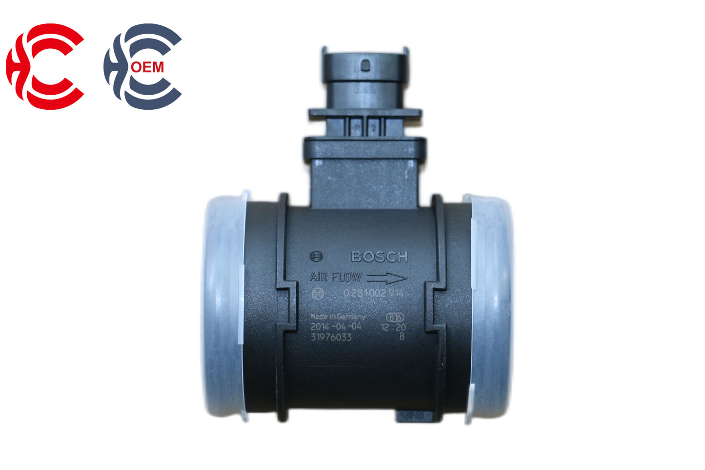 OEM: 0281002914Material: ABSColor: BlackOrigin: Made in ChinaWeight: 200gPacking List: 1* Air Flow Sensor Sensor More ServiceWe can provide OEM Manufacturing serviceWe can Be your one-step solution for Auto PartsWe can provide technical scheme for you Feel Free to Contact Us, We will get back to you as soon as possible.