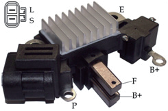 OEM: 350-310 05-099 21505-10753Material: ABS MetalColor: Black SilverOrigin: Made in China, OEM for BOSCH, DENSO, BorgWarner, Valeo.Weight: 200gPacking List: 100* Voltage Regulator More ServiceWe can provide OEM Manufacturing serviceWe can Be your one-step solution for Auto PartsWe can provide technical scheme for you Feel Free to Contact Us, We will get back to you as soon as possible.