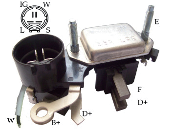 OEM: 352-052 IH254Material: ABS MetalColor: Black SilverOrigin: Made in China, OEM for BOSCH, DENSO, BorgWarner, Valeo.Weight: 200gPacking List: 100* Voltage Regulator More ServiceWe can provide OEM Manufacturing serviceWe can Be your one-step solution for Auto PartsWe can provide technical scheme for you Feel Free to Contact Us, We will get back to you as soon as possible.