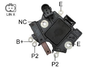 OEM: 356-020 079903015L 079903021S ALH3418NW ALH9418NW LR1190942 LR1190949 079903803D 079903803HMaterial: ABS MetalColor: Black SilverOrigin: Made in China, OEM for BOSCH, DENSO, BorgWarner, Valeo.Weight: 200gPacking List: 100* Voltage Regulator More ServiceWe can provide OEM Manufacturing serviceWe can Be your one-step solution for Auto PartsWe can provide technical scheme for you Feel Free to Contact Us, We will get back to you as soon as possible.