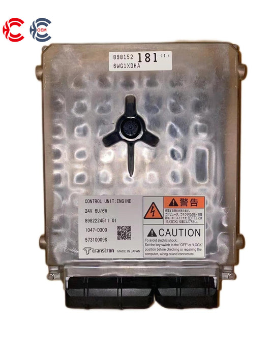 OEM: 8982224511 1047-D300 57310009SMaterial: MetalColor: SilverOrigin: Made in ChinaWeight: 1500gPacking List: 1* ECU Diesel Engine More ServiceWe can provide OEM Manufacturing serviceWe can Be your one-step solution for Auto PartsWe can provide technical scheme for you Feel Free to Contact Us, We will get back to you as soon as possible.