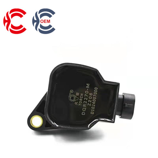 OEM: DQR2270-MMaterial: ABS MetalColor: blackOrigin: Made in ChinaWeight: 400gPacking List: 1* Ignition Coil More ServiceWe can provide OEM Manufacturing serviceWe can Be your one-step solution for Auto PartsWe can provide technical scheme for you Feel Free to Contact Us, We will get back to you as soon as possible.
