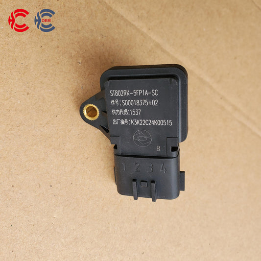 OEM: S00018375+02Material: ABSColor: BlackOrigin: Made in ChinaWeight: 50gPacking List: 1* Manifold Absolute Pressure MAP Sensor More ServiceWe can provide OEM Manufacturing serviceWe can Be your one-step solution for Auto PartsWe can provide technical scheme for you Feel Free to Contact Us, We will get back to you as soon as possible.