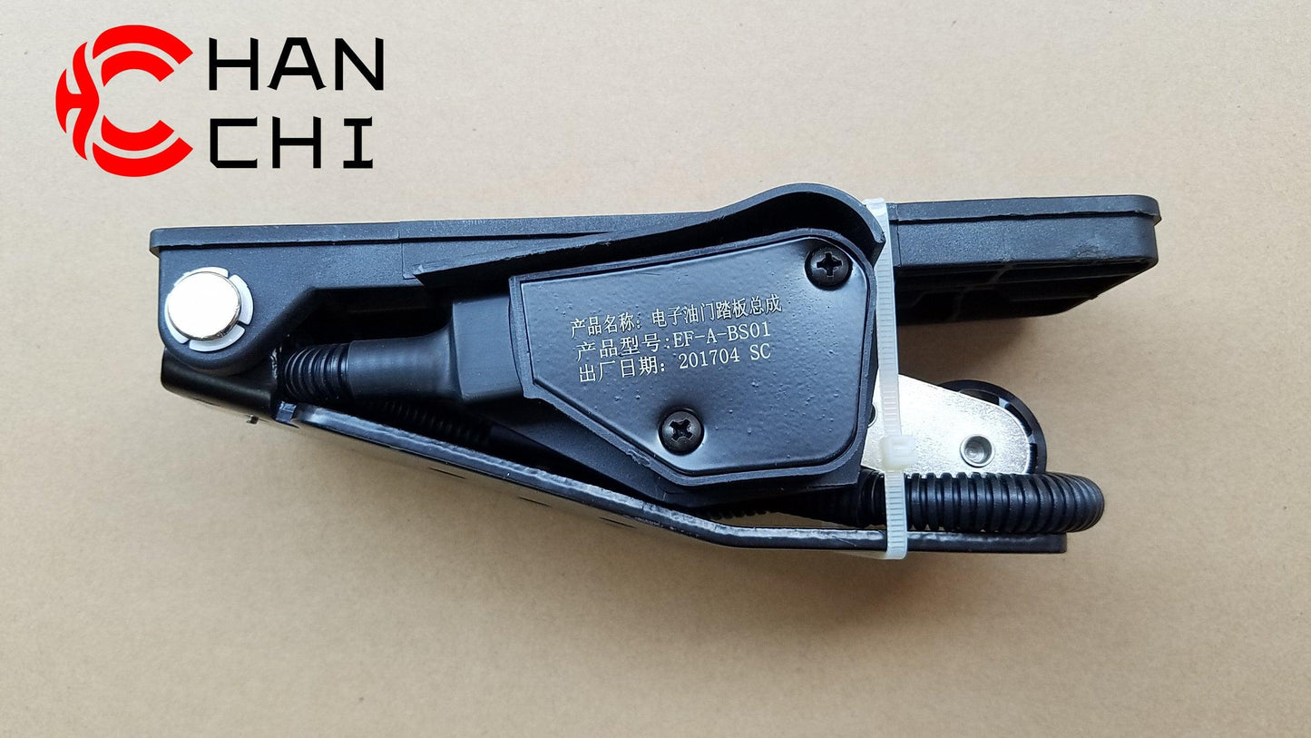 【Description】---☀Welcome to HANCHI☀---✔Good Quality✔Generally Applicability✔Competitive PriceEnjoy your shopping time↖(^ω^)↗【Features】Brand-New with High Quality for the Aftermarket.Totally mathced your need.**Stable Quality**High Precision**Easy Installation**【Specification】OEM:EF-A-BS01Material:ABSColor:blackOrigin:Made in ChinaWeight:1000g【Packing List】1* Electronic Accelerator Pedal 【More Service】 We can provide OEM service We can Be your one-step solution for Auto Parts We can provide techn