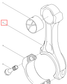 612630020020 Connecting Rod Body Baudouin High Quality OEM