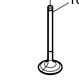 331002000050 Intake Valve Baudouin High Quality OEM