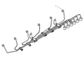 612630080181 High-pressure Fuel Pipe Assembly Baudouin High Quality OEM