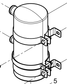 331001000134 Oil-gas Separator Baudouin High Quality OEM