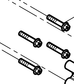 90011350073 Hexagon Head Bolt Baudouin High Quality OEM