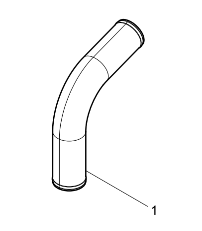 612700530001 Water Pump Water Pipe Baudouin High Quality OEM