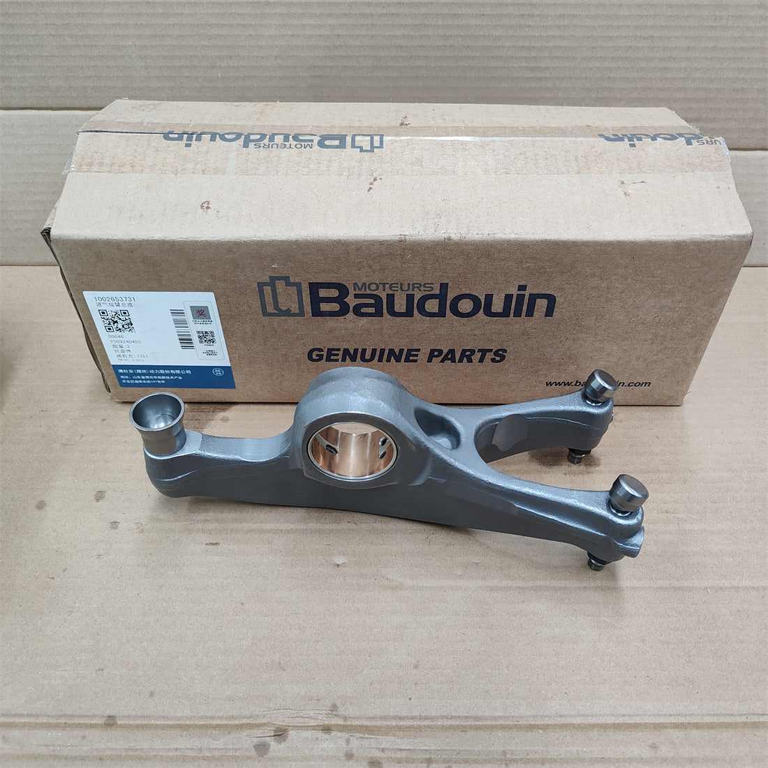1002653731 Intake Rocker Arm Baudouin High Quality OEM