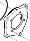 331005000252 Fuel Injection Pump Flange Baudouin High Quality OEM