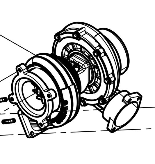 1000158468 Turbocharger Baudouin High Quality OEM