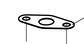 612600115353 Turbocharger Oil Pipe Gasket Baudouin High Quality OEM