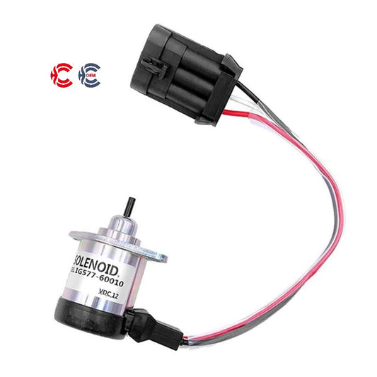OEM: 1G577-60010 1G577-60011 6689034 2536022Material: ABS MetalColor: Black SilverOrigin: Made in ChinaWeight: 2000gPacking List: 1* Flameout Solenoid Valve More ServiceWe can provide OEM Manufacturing serviceWe can Be your one-step solution for Auto PartsWe can provide technical scheme for you Feel Free to Contact Us, We will get back to you as soon as possible.-Hanchi Auto Parts