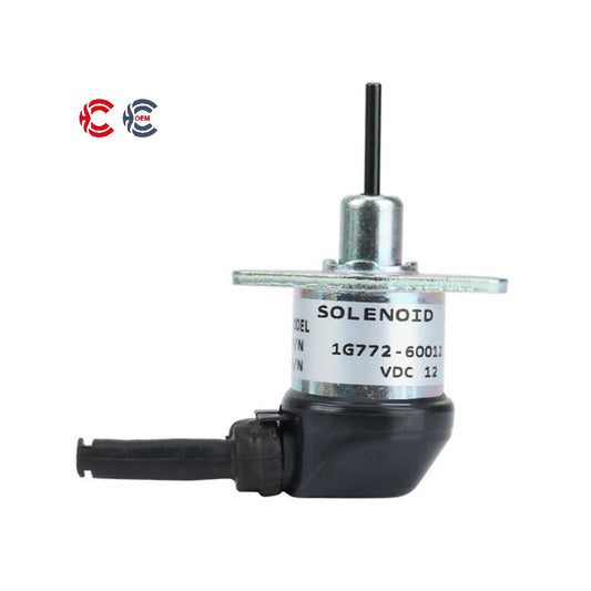 OEM: 1G772-60012 1G772-60014 1G772-60010Material: ABS MetalColor: Black SilverOrigin: Made in ChinaWeight: 2000gPacking List: 1* Flameout Solenoid Valve More ServiceWe can provide OEM Manufacturing serviceWe can Be your one-step solution for Auto PartsWe can provide technical scheme for you Feel Free to Contact Us, We will get back to you as soon as possible.-Hanchi Auto Parts