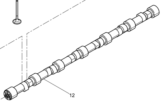 331002000174 Camshaft Assembly Baudouin High Quality OEM