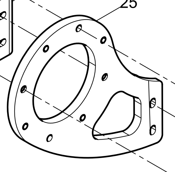 331010000272 Supercharger Bracket Baudouin High Quality OEM