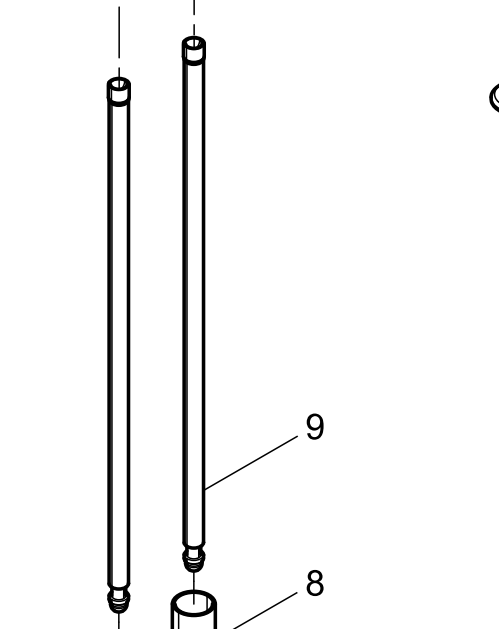 1000495066 Push Rod Baudouin High Quality OEM