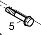 612639000090 Hexagon Head Bolt Baudouin High Quality OEM