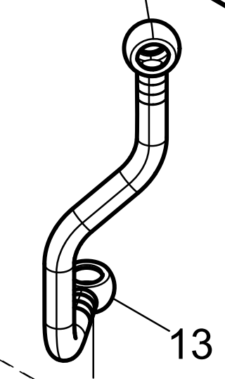 1000336069 Fuel-inlet Pipe Assembly Baudouin High Quality OEM