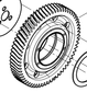 612700030015 Idler Gear Assembly Baudouin High Quality OEM