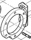 1001219194 Water Pump Bracket Baudouin High Quality OEM