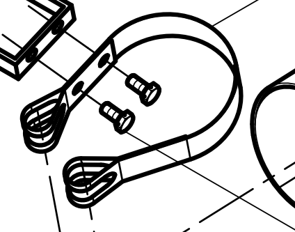 61560110021 Clamp Strip Baudouin High Quality OEM