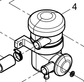 612630060015 Oil-gas Separator Baudouin High Quality OEM