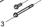 612639000003 Hexagon Head Bolt Baudouin High Quality OEM