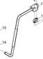 331010000402 Turbocharger Oil Pipe Assembly Baudouin High Quality OEM