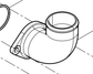 X6231.225W Water-outlet Pipe Baudouin High Quality OEM