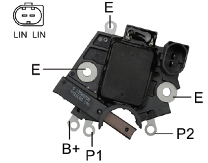 OEM: 356-070 LR1190-945Material: ABS MetalColor: Black SilverOrigin: Made in China, OEM for BOSCH, DENSO, BorgWarner, Valeo.Weight: 100gPacking List: 100* Voltage Regulator More ServiceWe can provide OEM Manufacturing serviceWe can Be your one-step solution for Auto PartsWe can provide technical scheme for you Feel Free to Contact Us, We will get back to you as soon as possible.