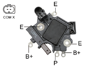 OEM: 356-090 079903021M ALH0924NW ALH2425NW ALH3928NW LR1190924 LR1190928 VAG 079903803AMaterial: ABS MetalColor: Black SilverOrigin: Made in China, OEM for BOSCH, DENSO, BorgWarner, Valeo.Weight: 100gPacking List: 100* Voltage Regulator More ServiceWe can provide OEM Manufacturing serviceWe can Be your one-step solution for Auto PartsWe can provide technical scheme for you Feel Free to Contact Us, We will get back to you as soon as possible.