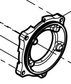 612600080516 Fuel Injection Pump Flange Baudouin High Quality OEM