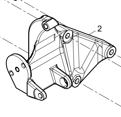 612630061030 Alternator Bracket Baudouin High Quality OEM