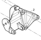 612630061030 Alternator Bracket Baudouin High Quality OEM