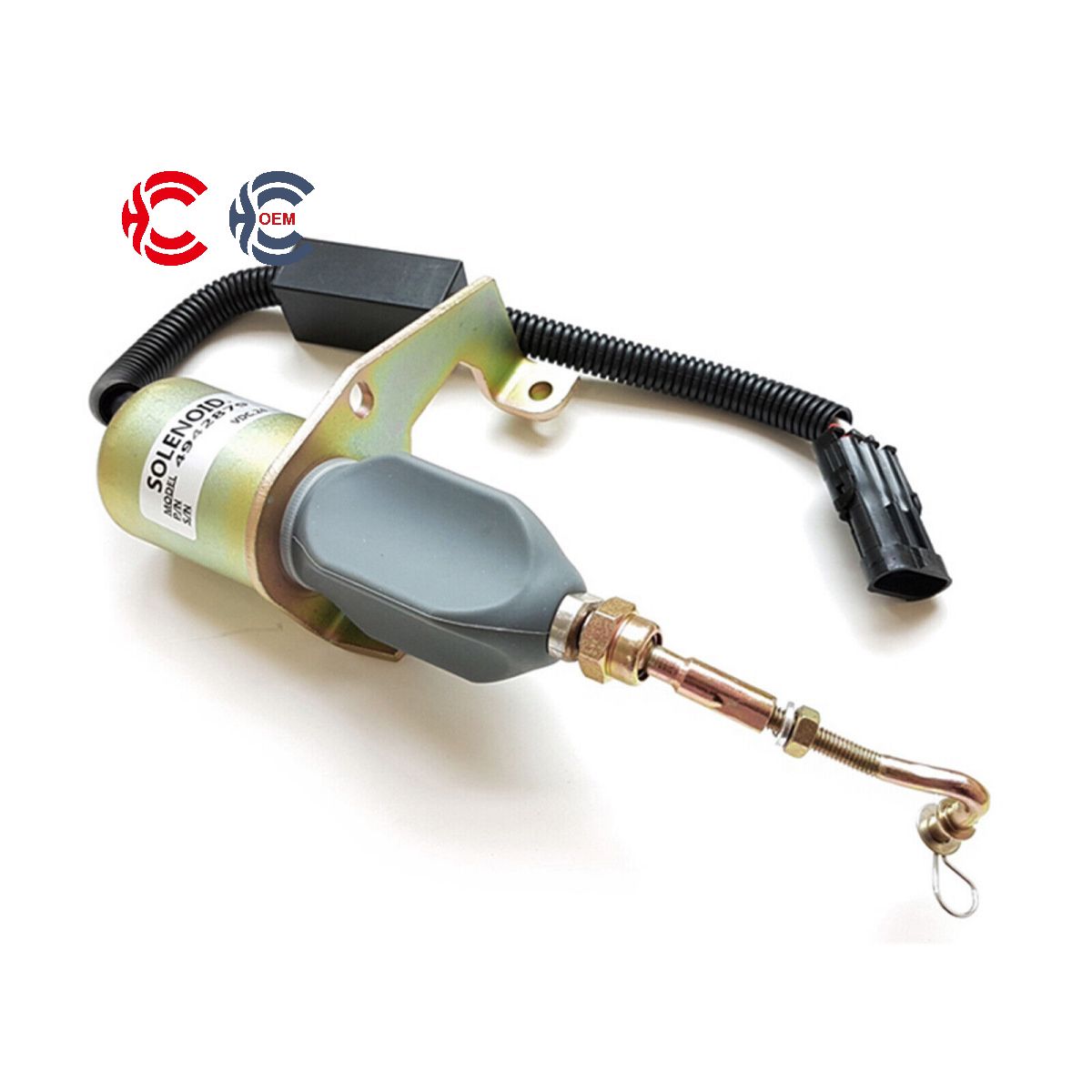 OEM: 3967168Material: ABS MetalColor: Black SilverOrigin: Made in ChinaWeight: 2000gPacking List: 1* Flameout Solenoid Valve More ServiceWe can provide OEM Manufacturing serviceWe can Be your one-step solution for Auto PartsWe can provide technical scheme for you Feel Free to Contact Us, We will get back to you as soon as possible.